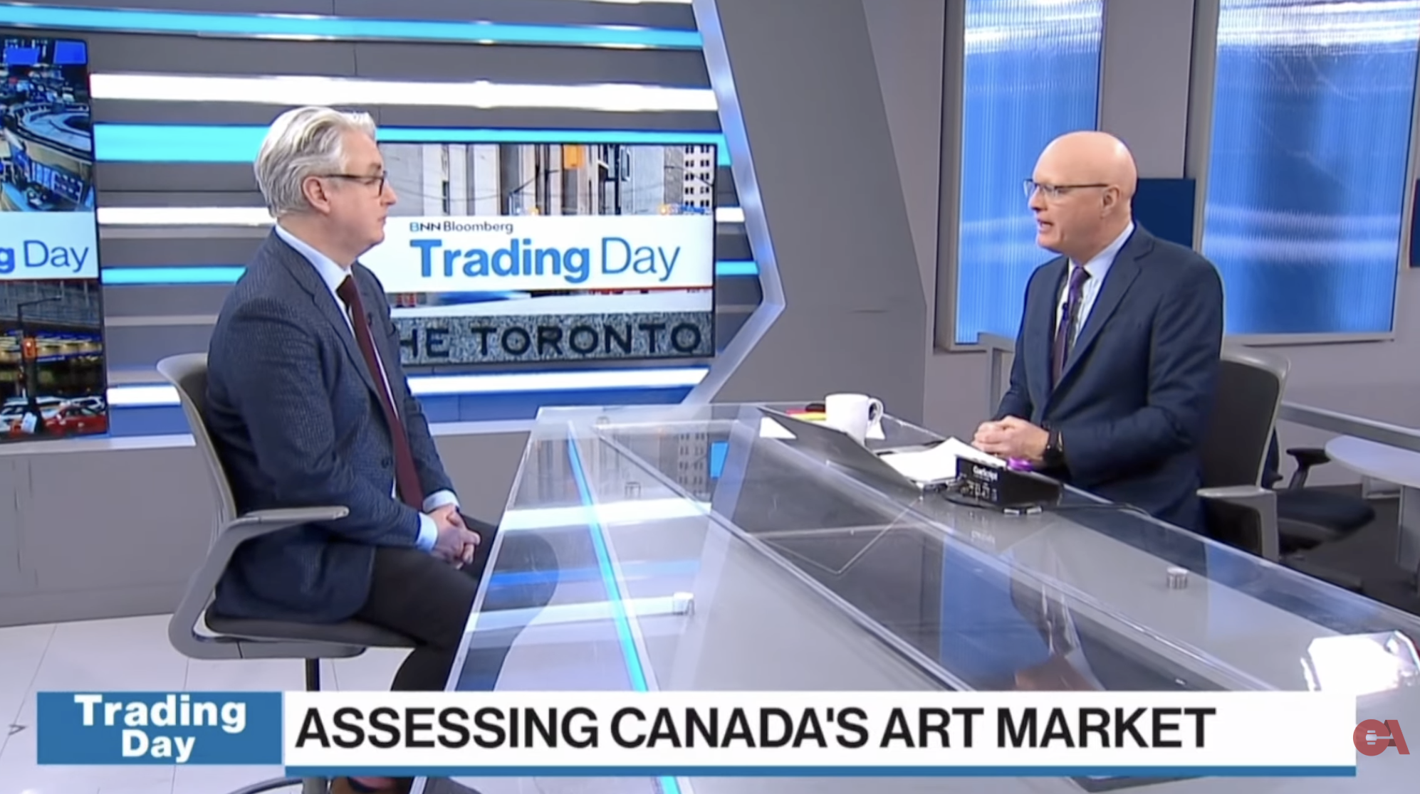 Rob Cowley Discusses the Canadian Art Market with Paul Bagnell of BNN Bloomberg